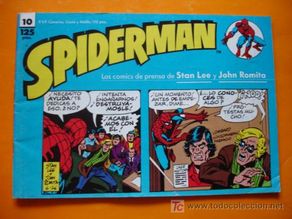 Comics : SPIDERMAN Nº 10. LOS COMICS DE PRENSA DE STAN LEE Y JOHN ROMITA. 1989 PLANETA.